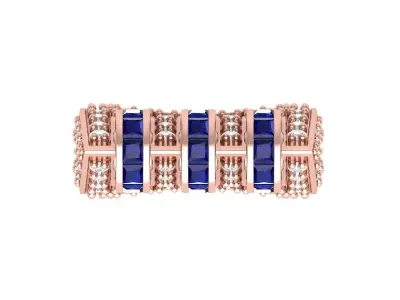 Antiq Art Deco Ring  3D print model