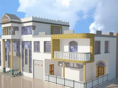 city hall 3D model