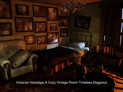 Victorian Interior Rooms Collection 3D Model Pack