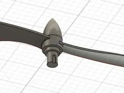 Propeller 3D print model