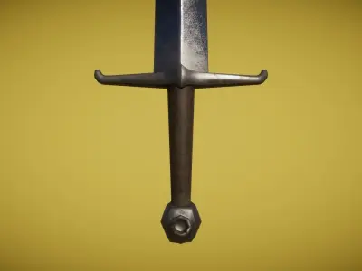 Real World - Medieval Swords Low-poly 3D model