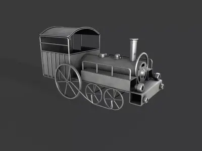 Car 05 Low-poly 3D model