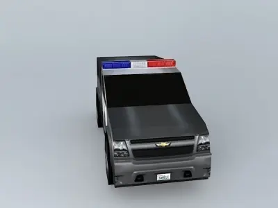 ChevyTahoe for Police Free 3D model purchase