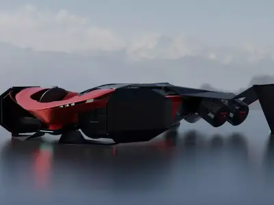 IMPULSE Aerial Vehicle 3D Model 3D model