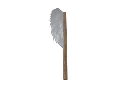 Fantasy Style Axe v1 002 Low-poly 3D model