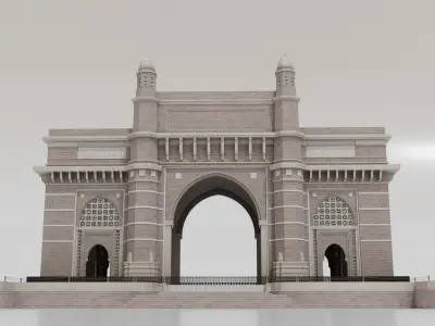 Gateway of India 3D model
