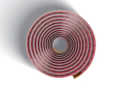 Seamstress Measuring Tape 3D model