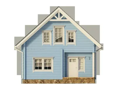 House 60m 3D model