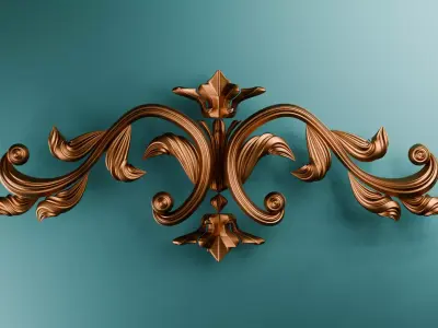 Ornament Element  Free 3D model
