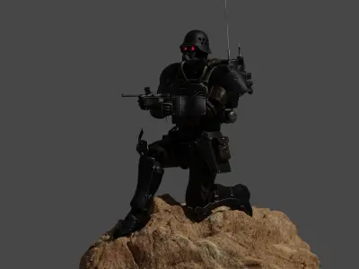 Kerberos Panzer Cop 3D model
