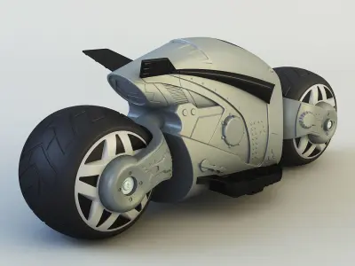 Cyber cycle 3D model