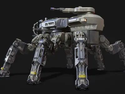 Tank Spider 3D model