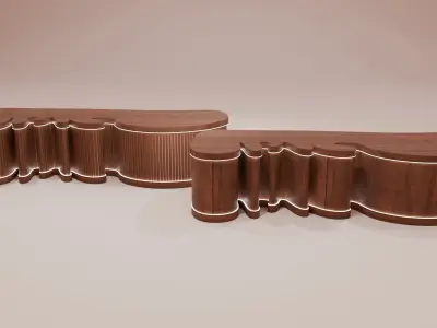 Reception Desk 3D model