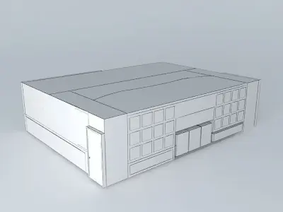 Wine bar Free 3D model