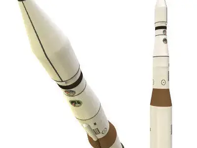 Payload Launch Vehicle PLV 3D model
