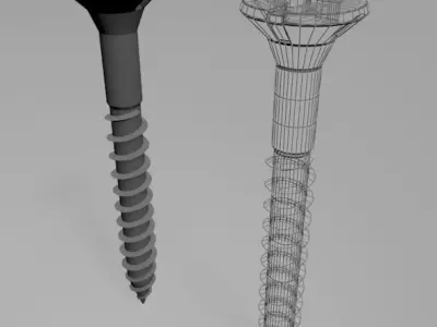 Drywall Screw 01 3D model