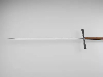 Medieval estok 3D model