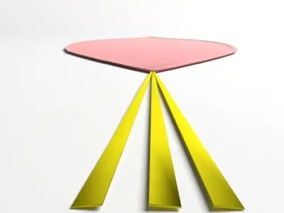 Heart Kite 3D model
