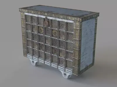 Chatham 5 Drawer Accent Chest 3D model