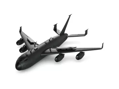 Refueling Tanker 3D model 2