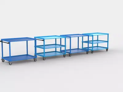 table trolley  3D model
