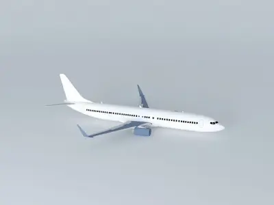 airplane passenger Free 3D model