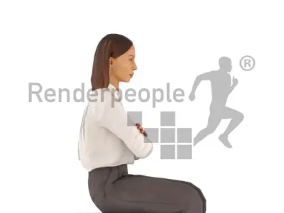 Victoria Animated 002 Sitting