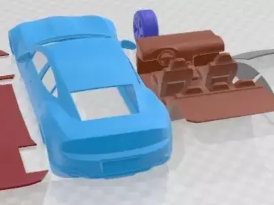 Fisker Karma 2012 Printable Car 3D print model