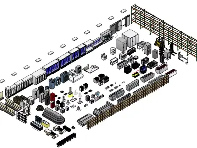 SUPERMARKET  3D model purchase