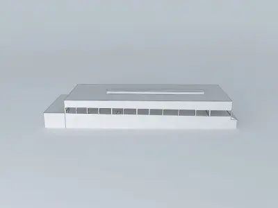 Faculty of Science of labor and social work Free 3D model