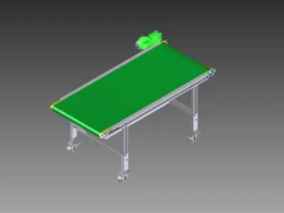 Conveyor Belt Free 3D model buy
