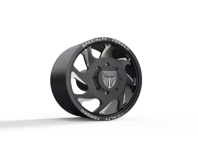 FRONT SPECIALITY FORGED D006 WHEEL 3D MODEL 3D model