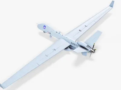 MQ-9B SeaGuardian 3D model