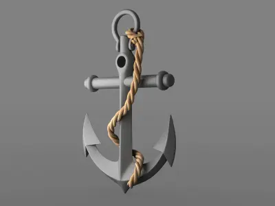 Anchor 3D model