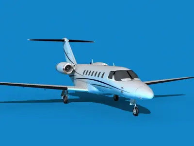 Cessna C528 Citation CJ3 V15 3D model