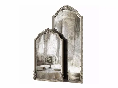 Graciella Old World Wall Mirror 3D model
