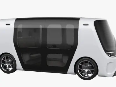  Self-Driving Shuttle Concept 2 