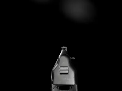 AKM 3D model Unity Low-poly 3D model