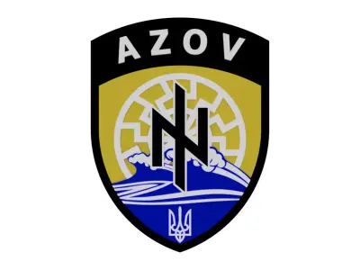 Emblem of the Azov Battalion 3D print model purchase