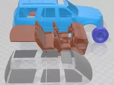 Lincoln Navigator 2015 Printable Car 3D print model