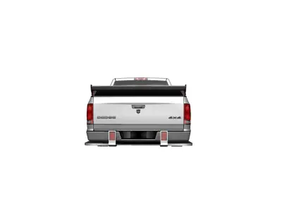 DODGE RAM 1500 SPORT 2003 Custom Low-poly 3D model