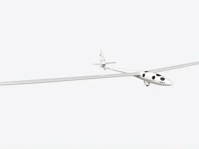 Perlan II Glider 3D model