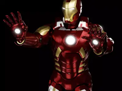 Iron Man Mark 7 Free 3D model