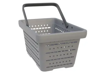 Shopping basket 13 3D model