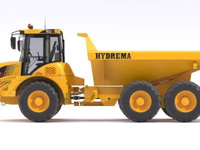 Hydrema 922G Articulated Dump Truck 3D model