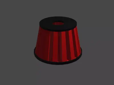 air filter 3D model