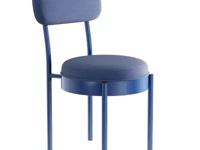 Tambor Chair Brown 3D model