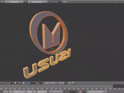 Isuzu Logo 3D model