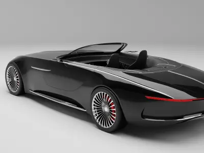 2018-vision-mercedes-maybach-6-cabriolet 3D model