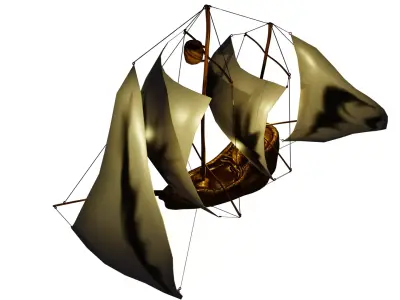 ship free Free low-poly 3D model